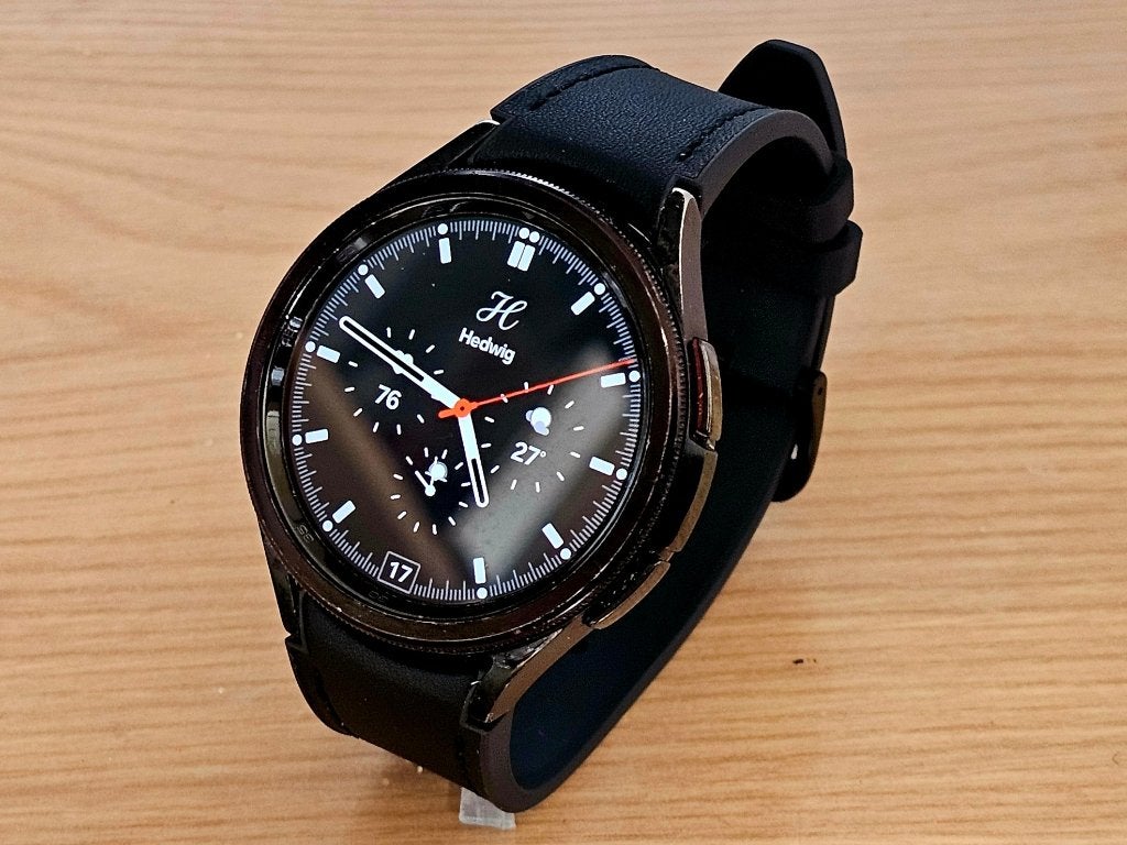 Samsung Galaxy Watch 6 Classic 46mm LTE/4G, Gebruikt, Zwart, Ophalen of Verzenden, Waterdicht