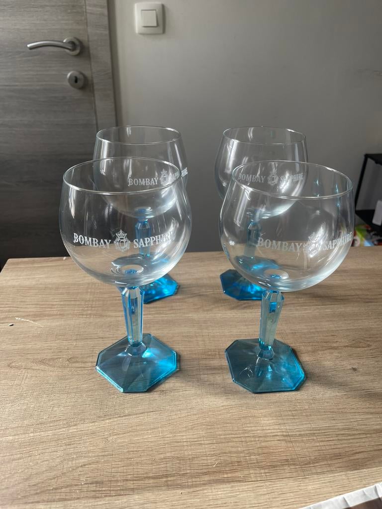 Glazen bombay, Verzamelen, Glas en Drinkglazen, Ophalen, Zo goed als nieuw