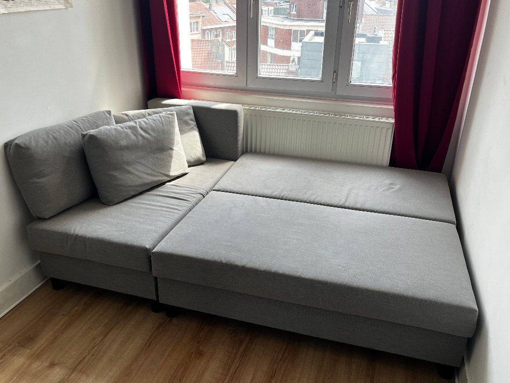 Canapé - ÄLVDALEN 3-seat sofa-bed, Ophalen, Gebruikt, 125 tot 150 cm, 150 tot 200 cm