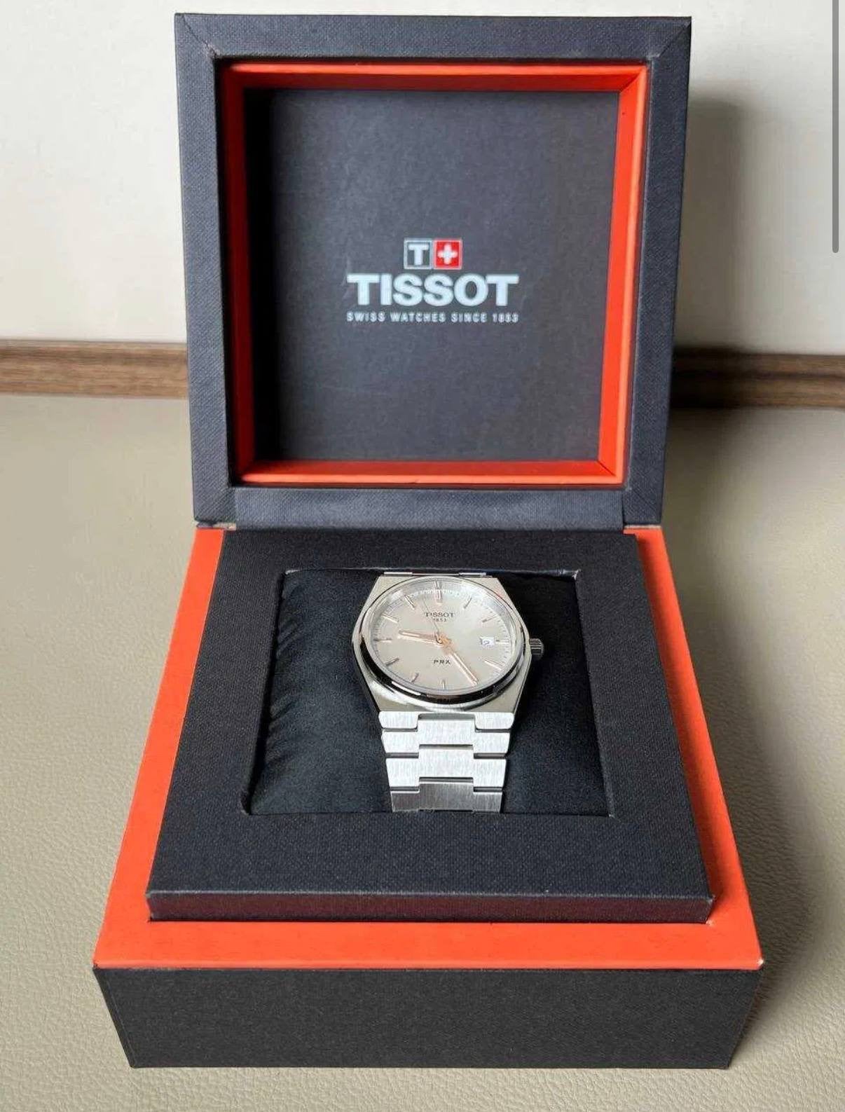 Tissot PRX 40 mm Quartz T137.410.11.031.00 — Boîte d'origine, Montre-bracelet, Autres marques, Comme neuf, Envoi