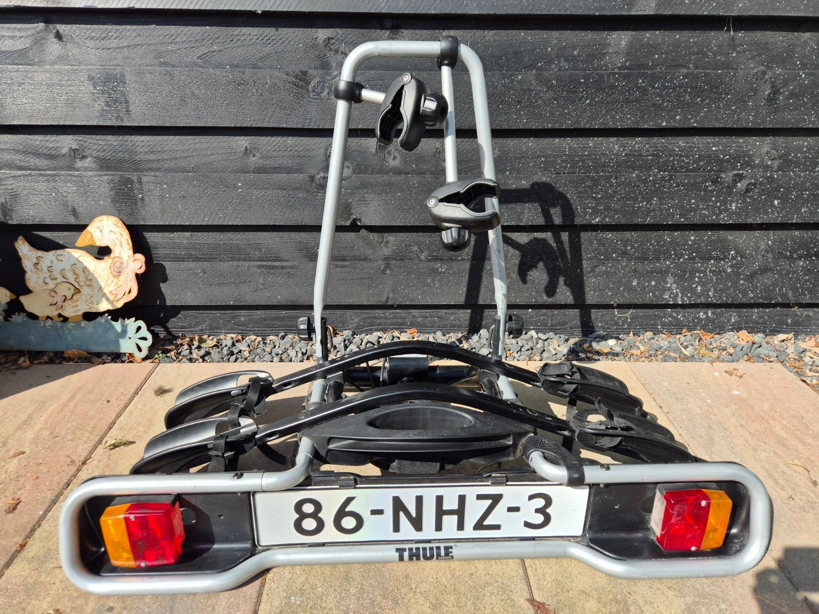 Porte-vélos Thule, Enlèvement, 2 vélos, Utilisé, Support d'attelage