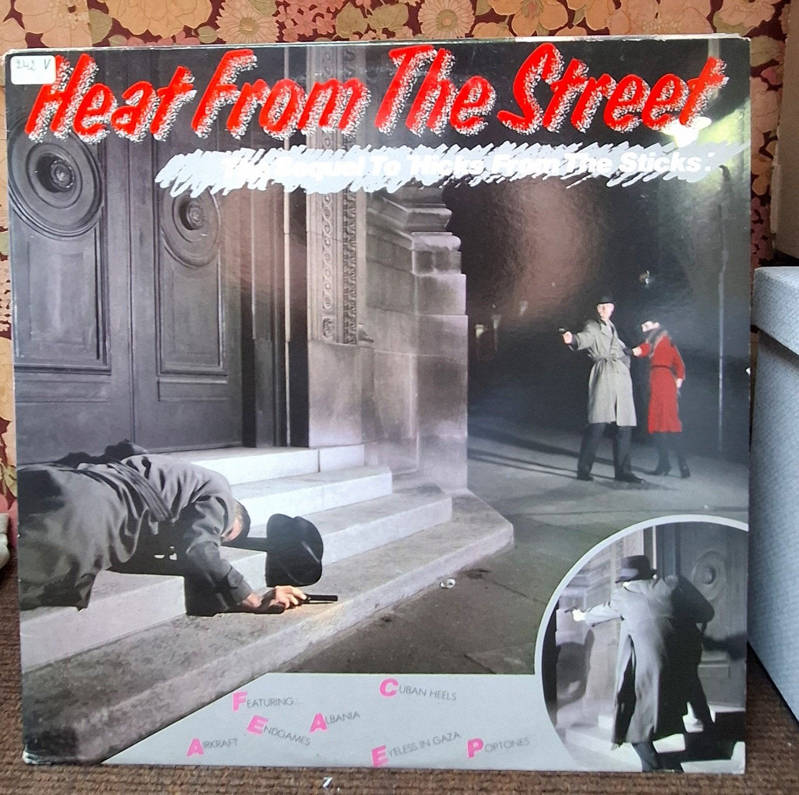 Lp Compilation New wave  Heat from the street, CD & DVD, Vinyles | Rock, Compilation, Utilisé, 12 pouces, Autres genres