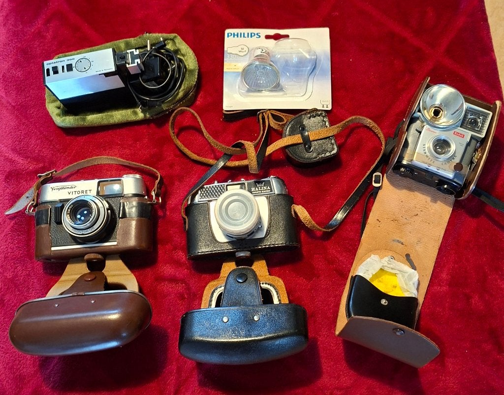 KODAK, VITORET, HALINA en Optatron 300........, Ophalen, Gebruikt, Kodak