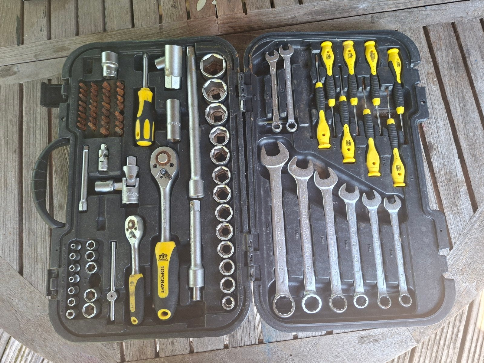 Topcraft gereedschapskist, Autos : Divers, Outils de voiture, Enlèvement
