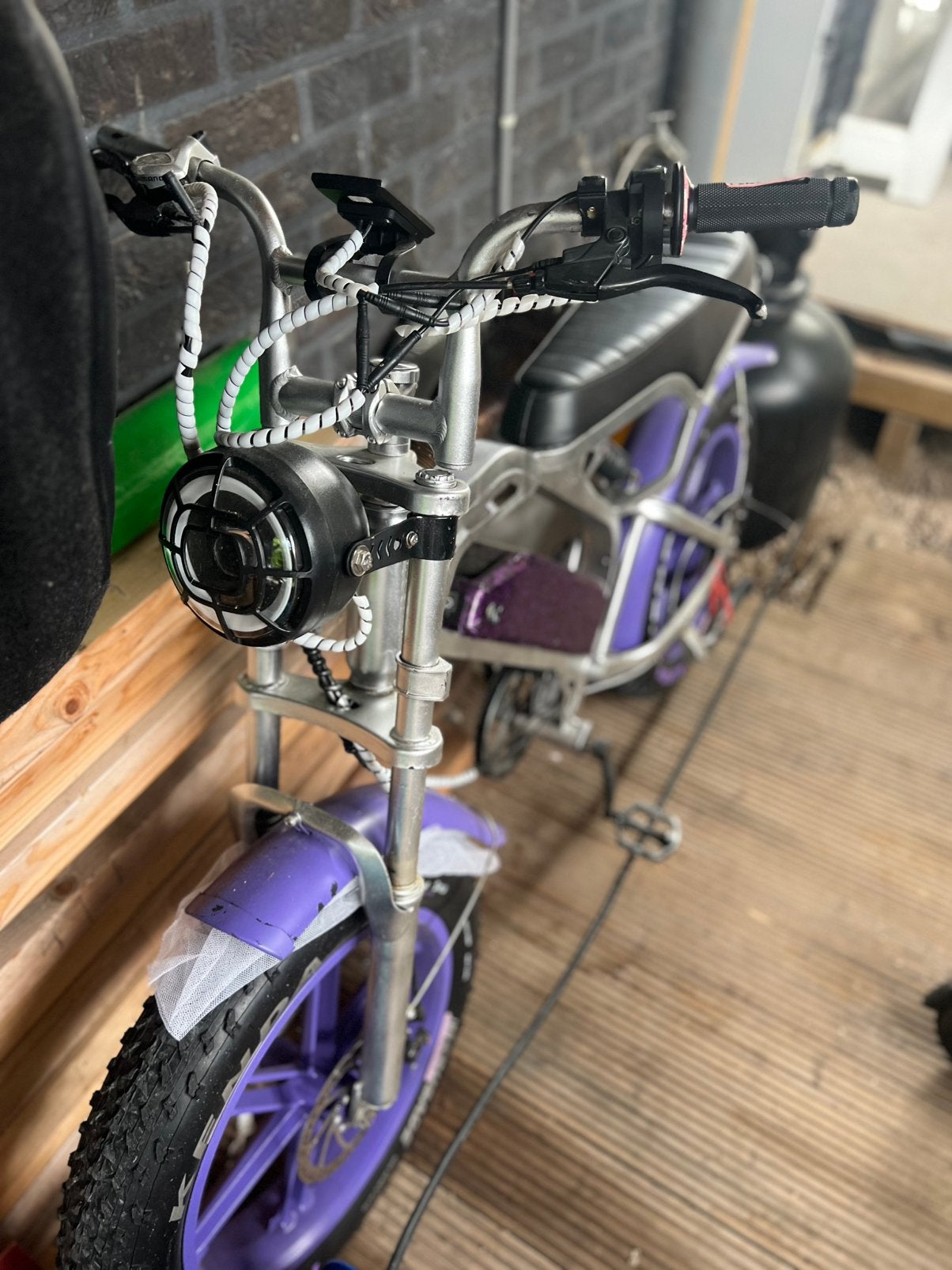 Custom fatbike V20, Ophalen, Zo goed als nieuw