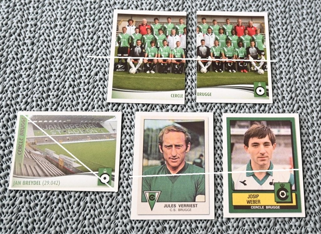 Panini Football 2010 / Cercle Brugge / 21 stickers, Verzenden, Nieuw, Poster, Plaatje of Sticker