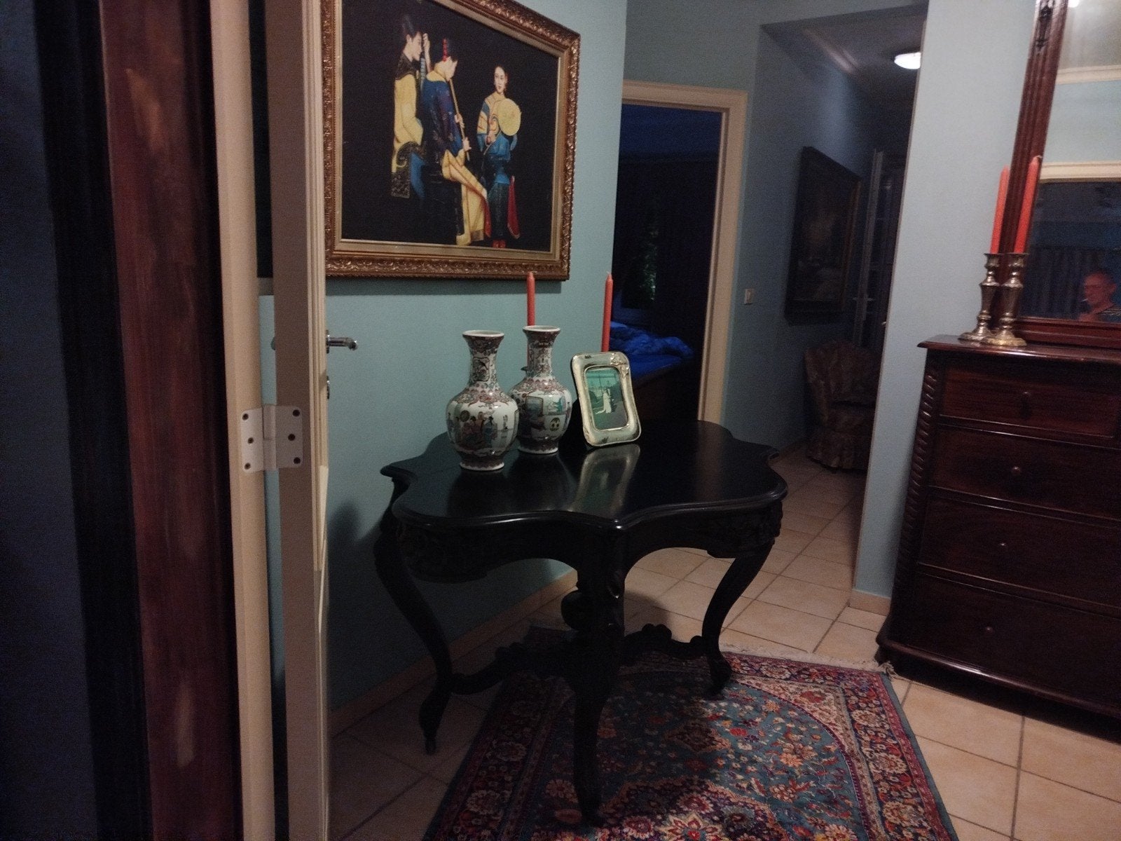 Napoleon iii console tafel 1870, Ophalen