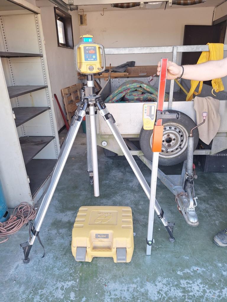 Topcon RL-H4C, Doe-het-zelf en Bouw, Ophalen