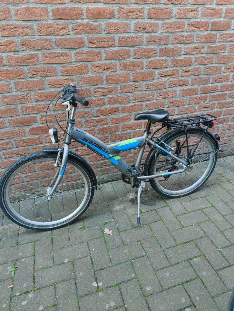 Jongensfiets, Fietsen en Brommers, Ophalen, Gebruikt, 24 inch, Handrem