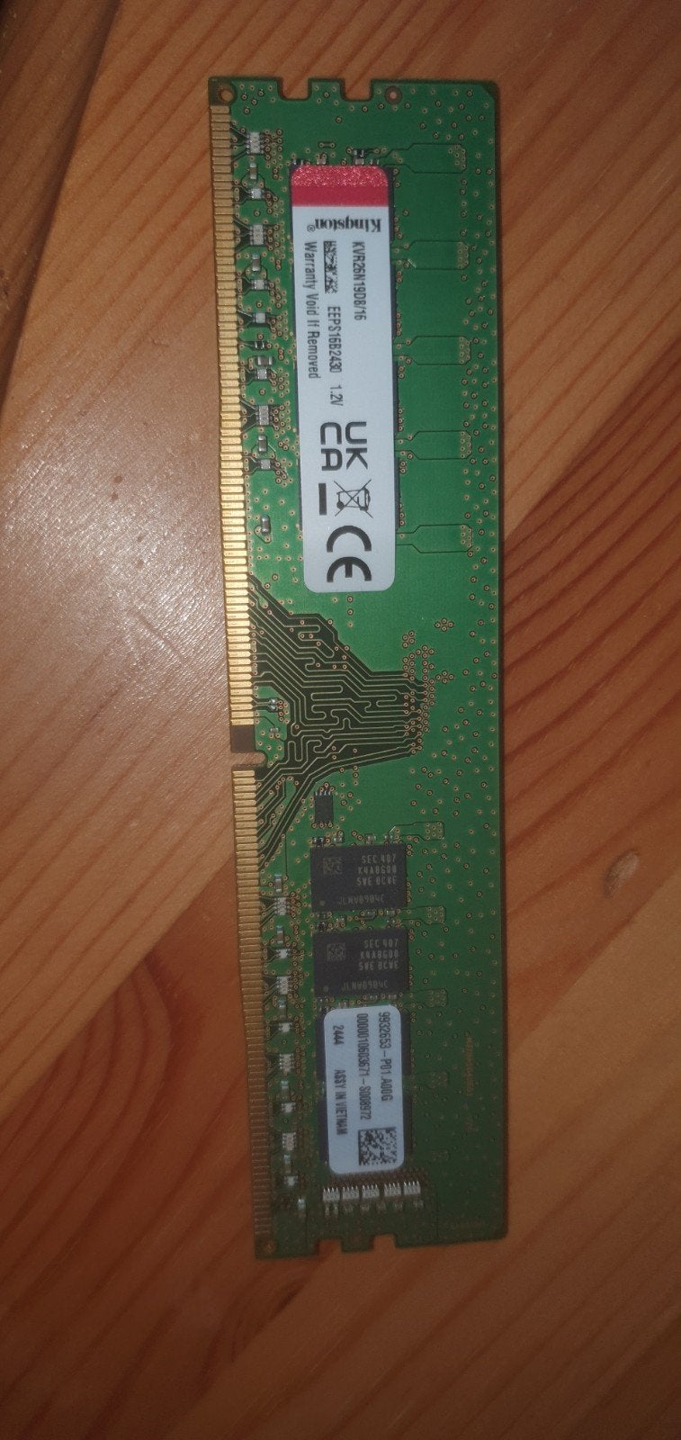 Ram ddr4 16gb, Computers en Software, Ophalen of Verzenden, DDR4