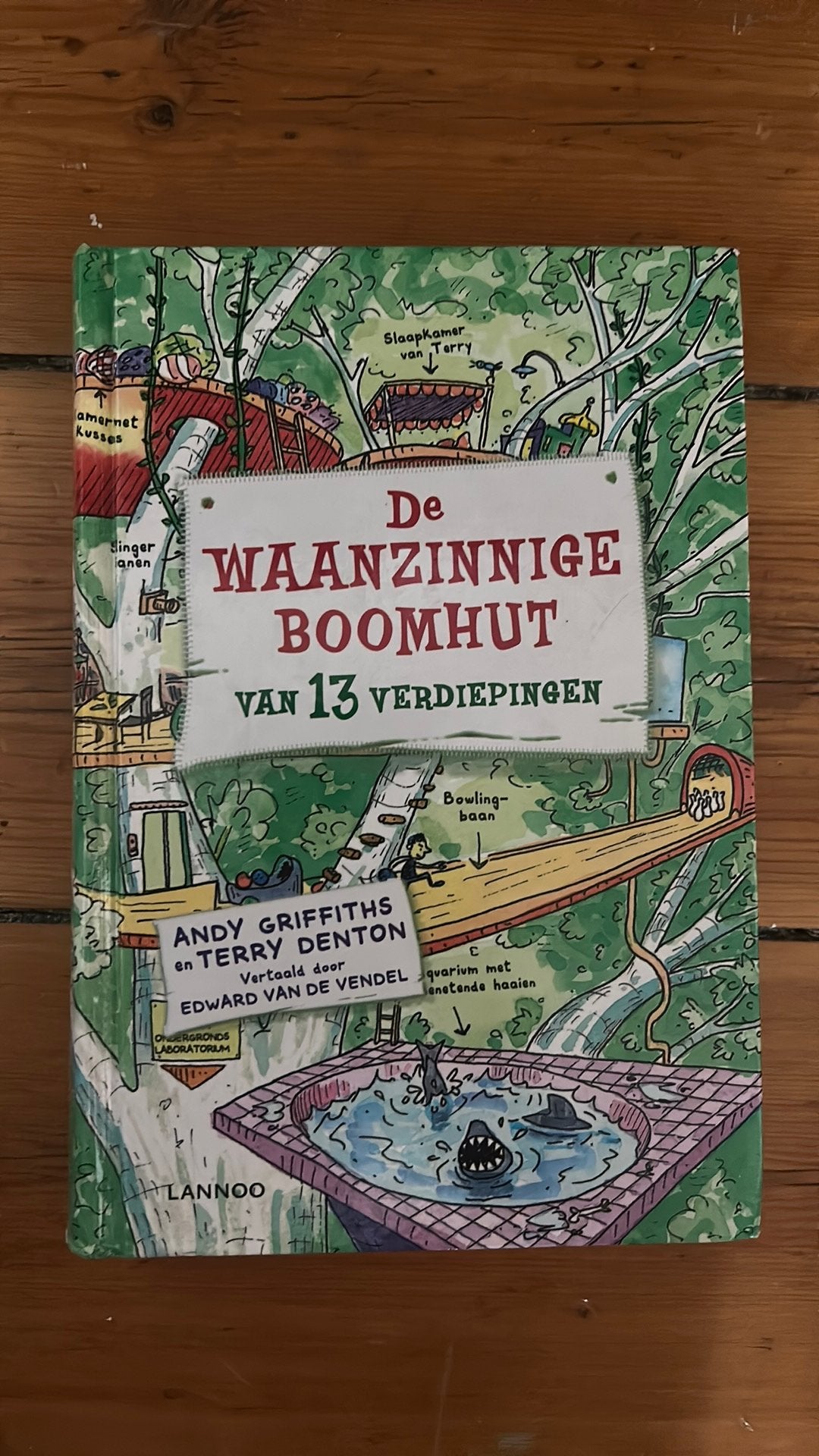 Andy Griffiths - De waanzinnige boomhut van 13 verdiepingen, Ophalen of Verzenden, Zo goed als nieuw