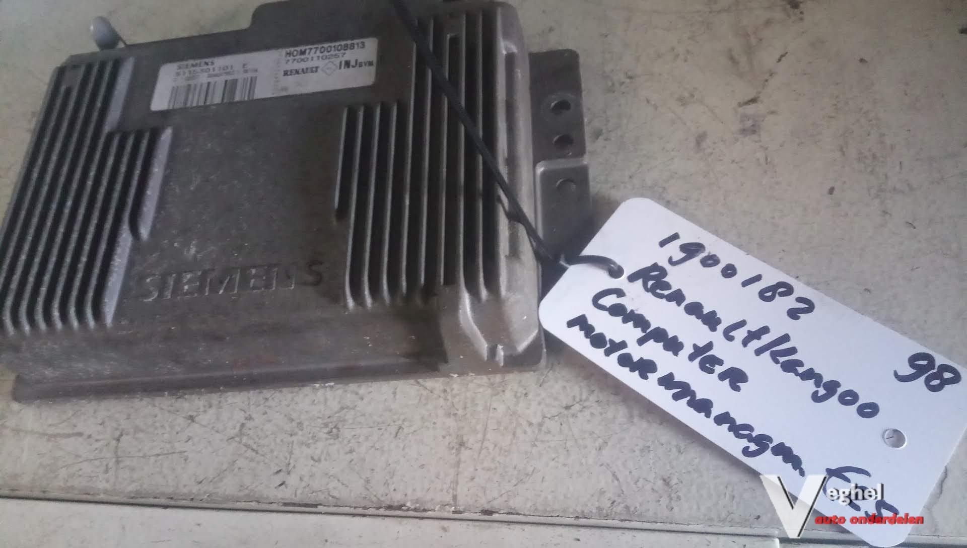 Renault kangoo ecu bjr98, -, Utilisé, -, -