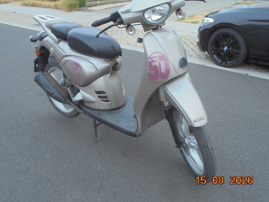 Scooter A klasse 4t in schitterende staat.(rijd 42 km/u), Fietsen en Brommers, Brommers | Overige merken, Klasse A (25 km/u), 49 cc