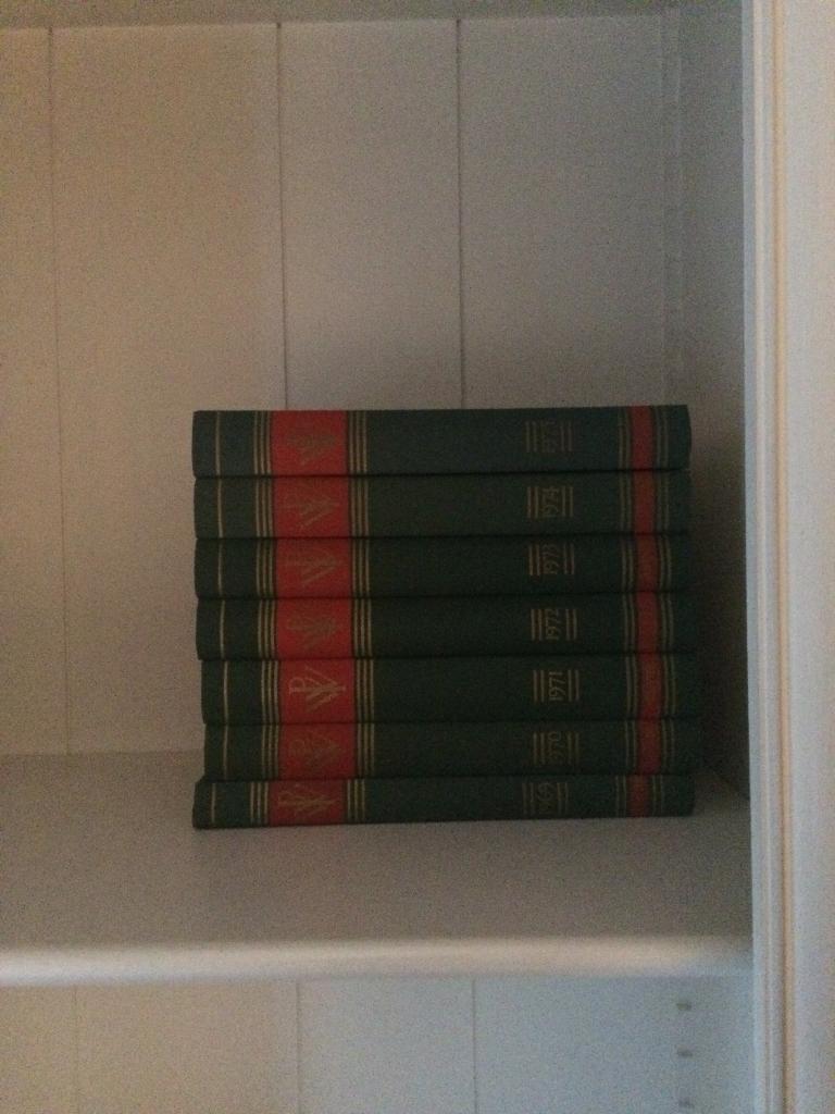 jaarboeken 1969 - 1980, Boeken, Ophalen, Zo goed als nieuw, Overige onderwerpen, Los deel