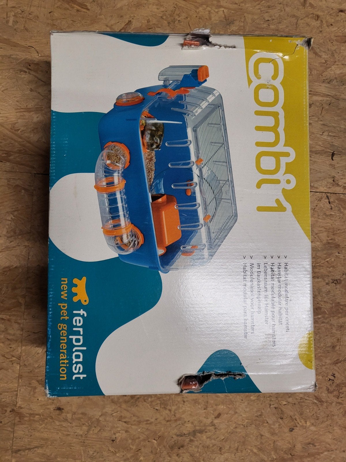 Hamster kooi, Kooi, Minder dan 75 cm, Zo goed als nieuw, Hamster