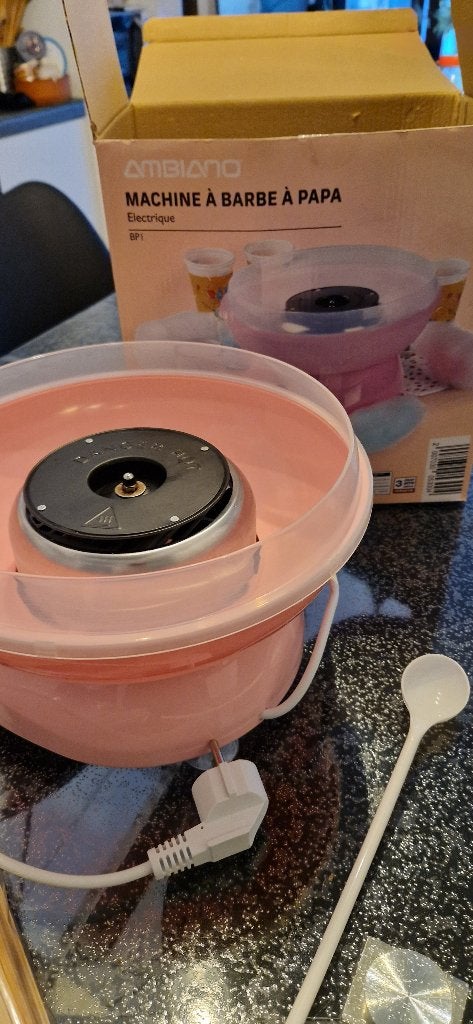 Machine à barbe à papa, Electroménager, Enlèvement ou Envoi, Comme neuf, 4 à 7 personnes