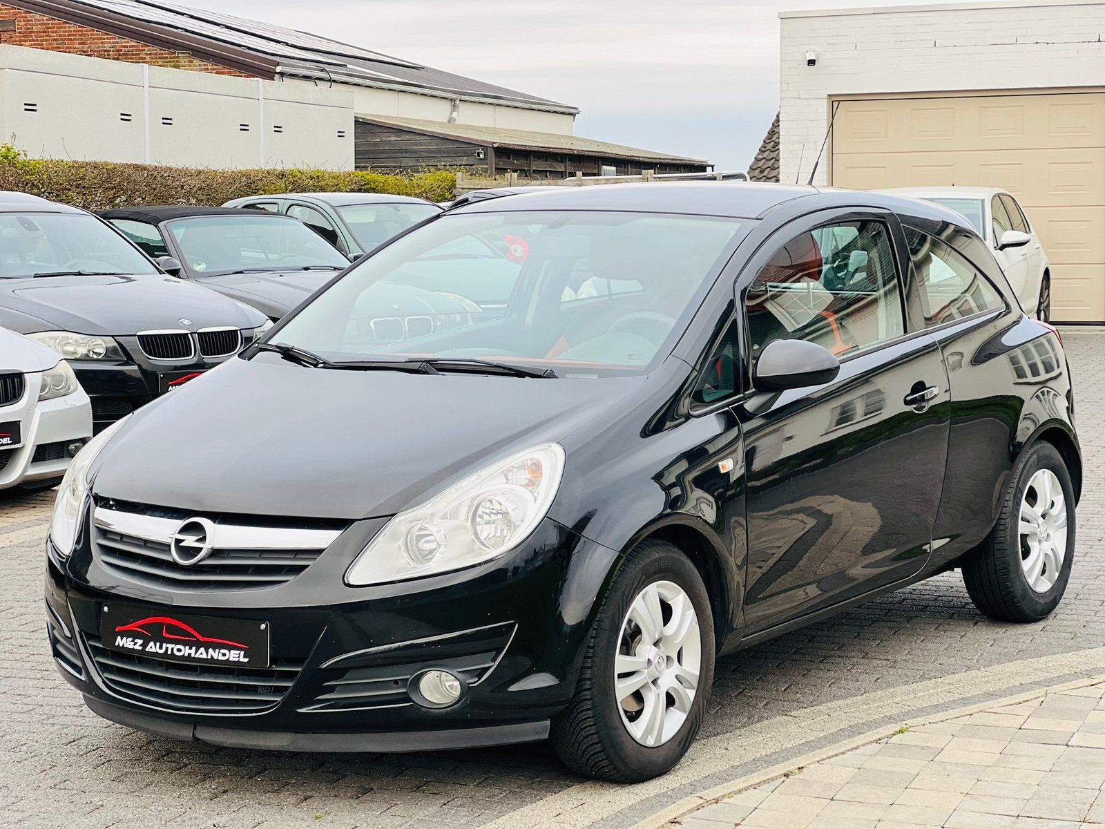 Opel Corsa 1.2i Benzine * Lez ok * Airco * 1 ste eigenaar, Auto's, Parkeersensor, Zwart, Bedrijf, Handgeschakeld
