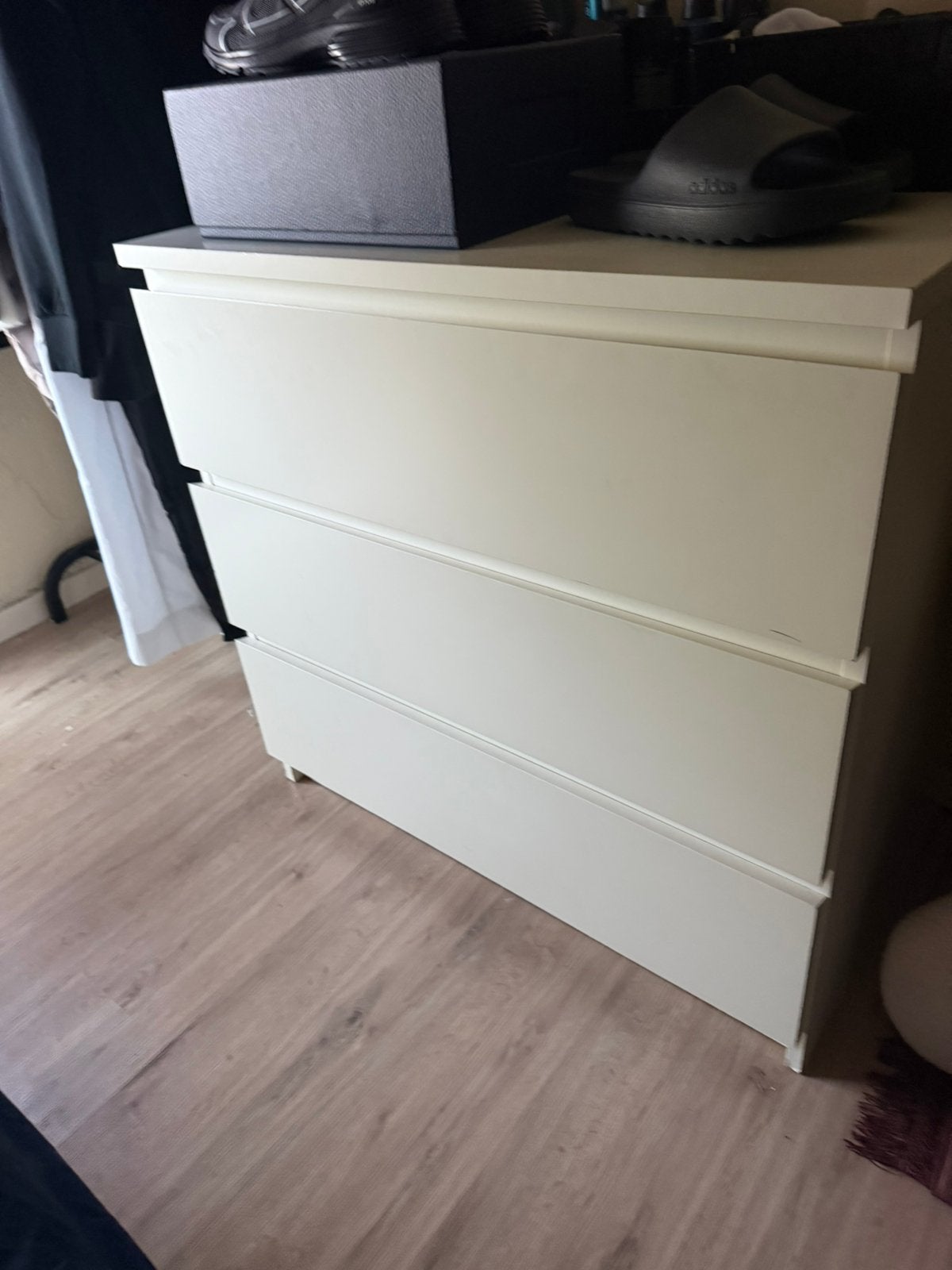 Malm Ladekast Ikea (ik heb er 2; prijs is per kast), 3 ou 4 tiroirs, 25 à 50 cm, Moins de 100 cm, Enlèvement