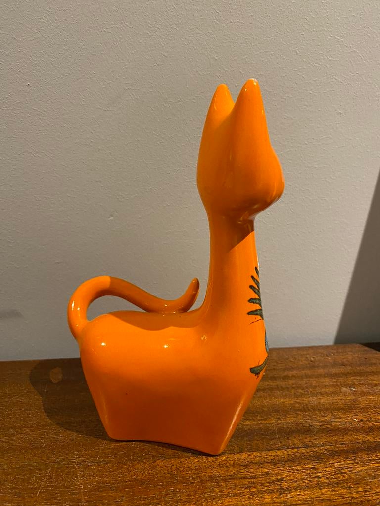 Vintage keramiek kat, Ophalen