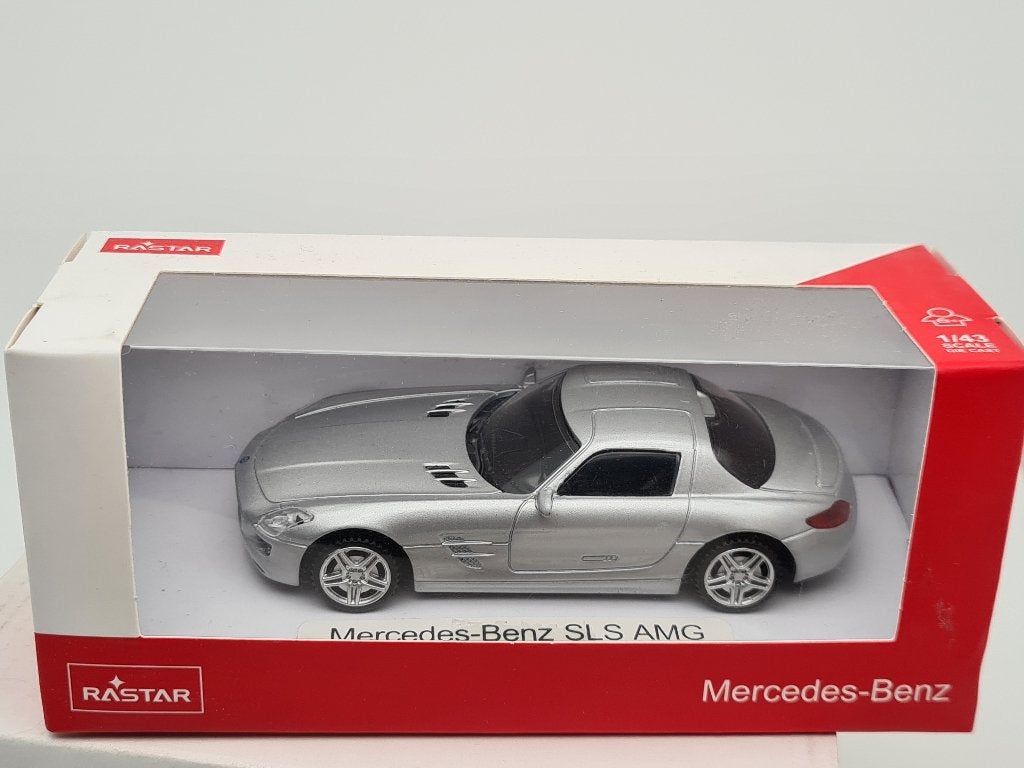 AMG Mercedes-Benz SLS - Rastar 1/43, Envoi, Comme neuf, Voiture, Autres marques