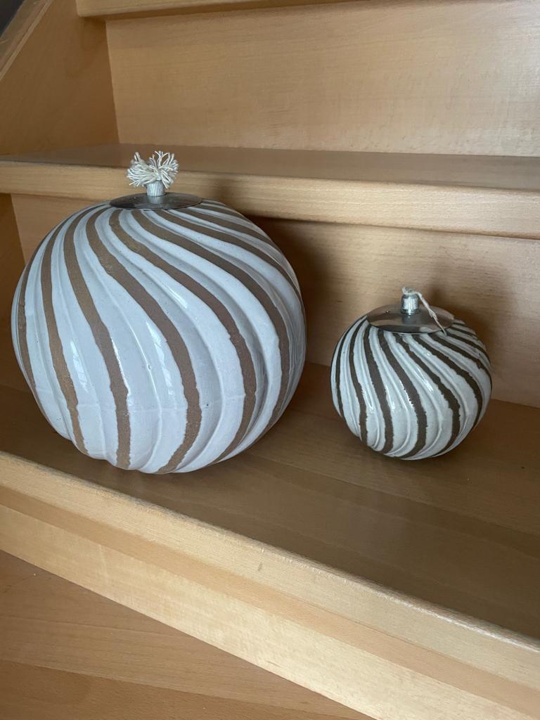 lampe à huile, 25 à 50 cm, Comme neuf, Enlèvement, Autres matériaux
