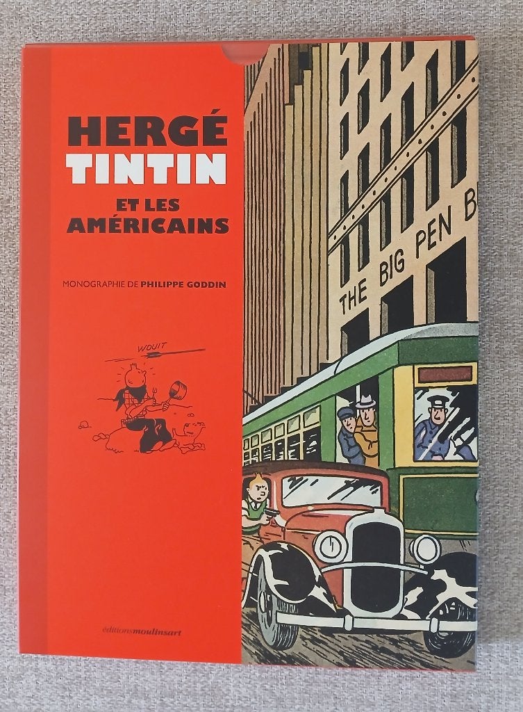 BD Hergé, Tintin et les Américains EO Neuf Goddin, Livres, Une BD, Enlèvement ou Envoi, Neuf