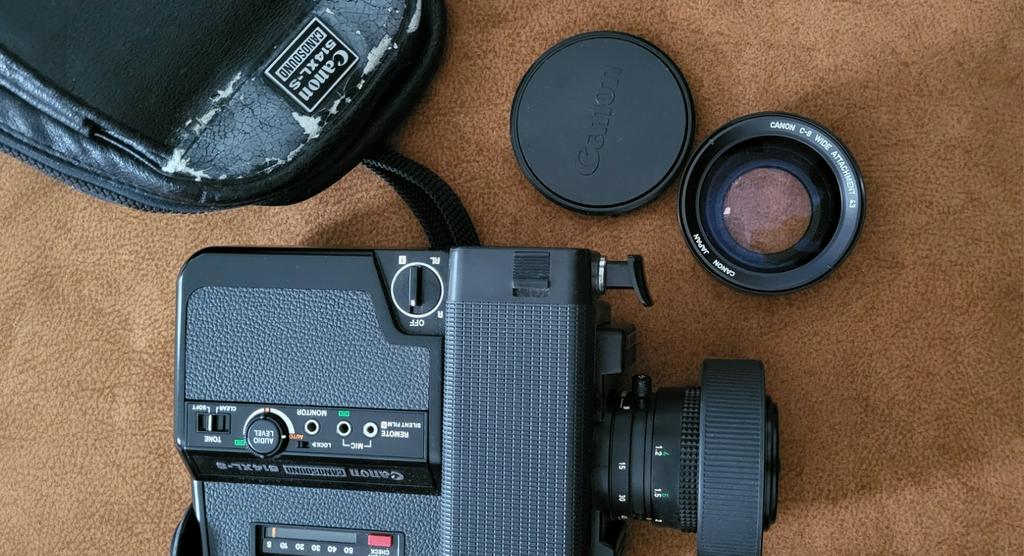 Caméra Canon Canosound 514XL-S Super 8, vidéo, Enlèvement ou Envoi, 8 mm, Caméra