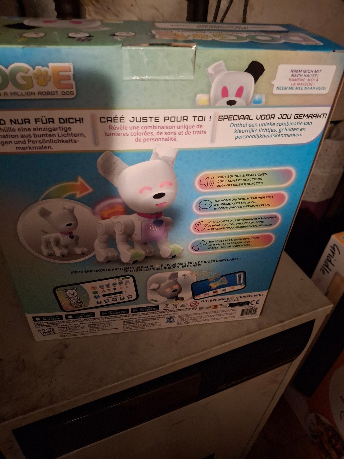 Dog-e robod nieuw, Enlèvement, Neuf