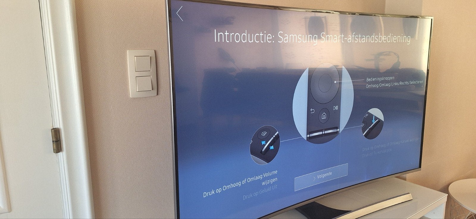 Samsung smart tv te koop - 55 inch, Audio, Tv en Foto, Televisies, Ophalen, Samsung, Smart TV