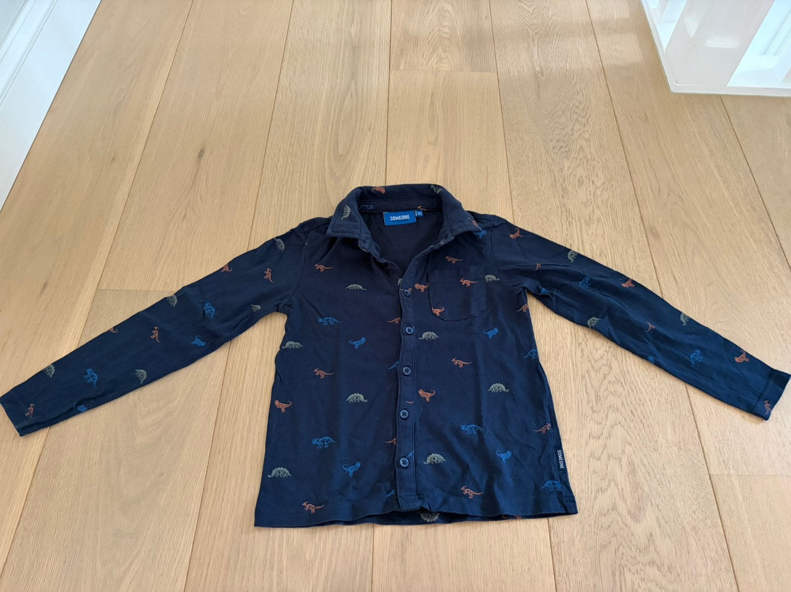 Hemd Someone maat 122, Kinderen en Baby's, Kinderkleding | Maat 122, Ophalen of Verzenden, Zo goed als nieuw, Jongen, Shirt of Longsleeve