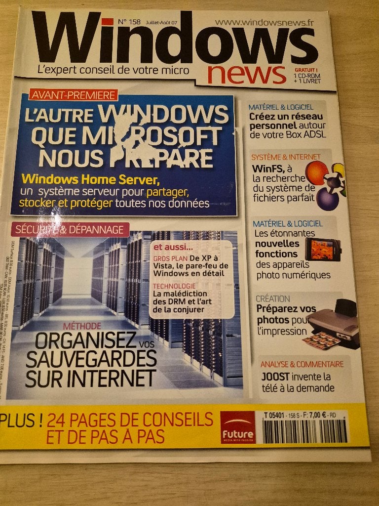 Magazines  Windows News n 158, Collections, Revues, Journaux & Coupures, Enlèvement ou Envoi, 1980 à nos jours, Journal ou Magazine