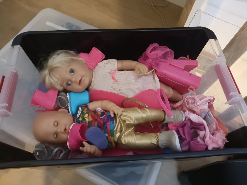 Lot Baby Born + boetiek, Ophalen, Gebruikt, Babypop