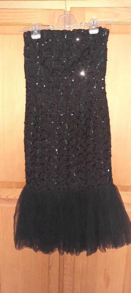 Mooie vintage hollywoodjurk, Kleding | Dames, Ophalen of Verzenden, Zo goed als nieuw, Maat 38/40 (M), Zwart