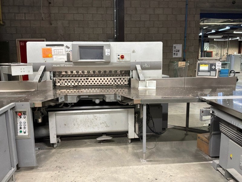 2011 Polar 137 AT XT Plus Autotrim Hoogwaardige snijmachine