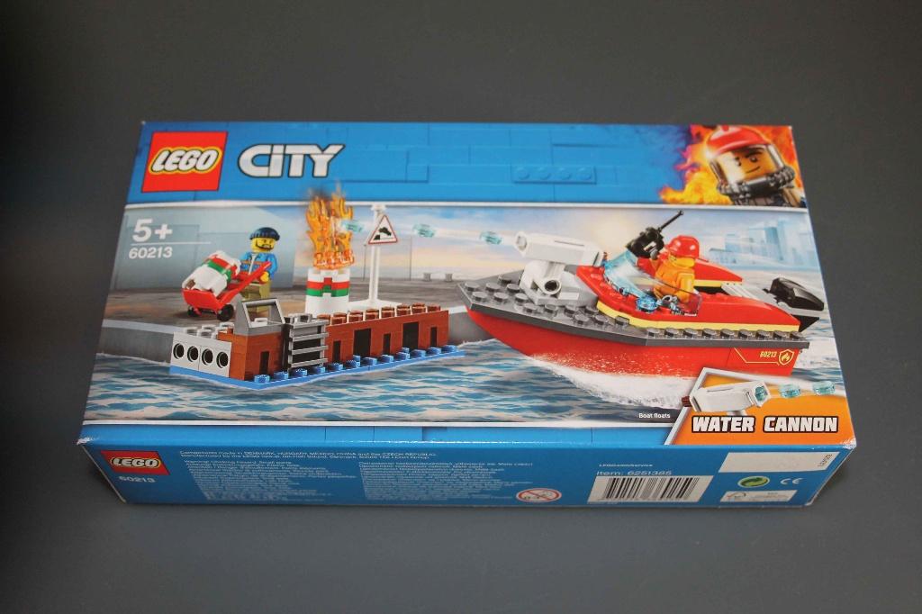 LEGO City 60213 Brand aan de kade, City, Lego, Nieuw, Ophalen of Verzenden