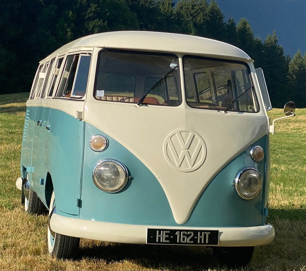 Vw combi split, Auto's, Volkswagen, Particulier, Benzine, Blauw, Blauw, Ophalen