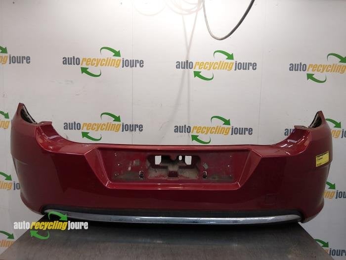 Achterbumper van een Citroen C4 (LKR), Gebruikt, -, Bumper, -