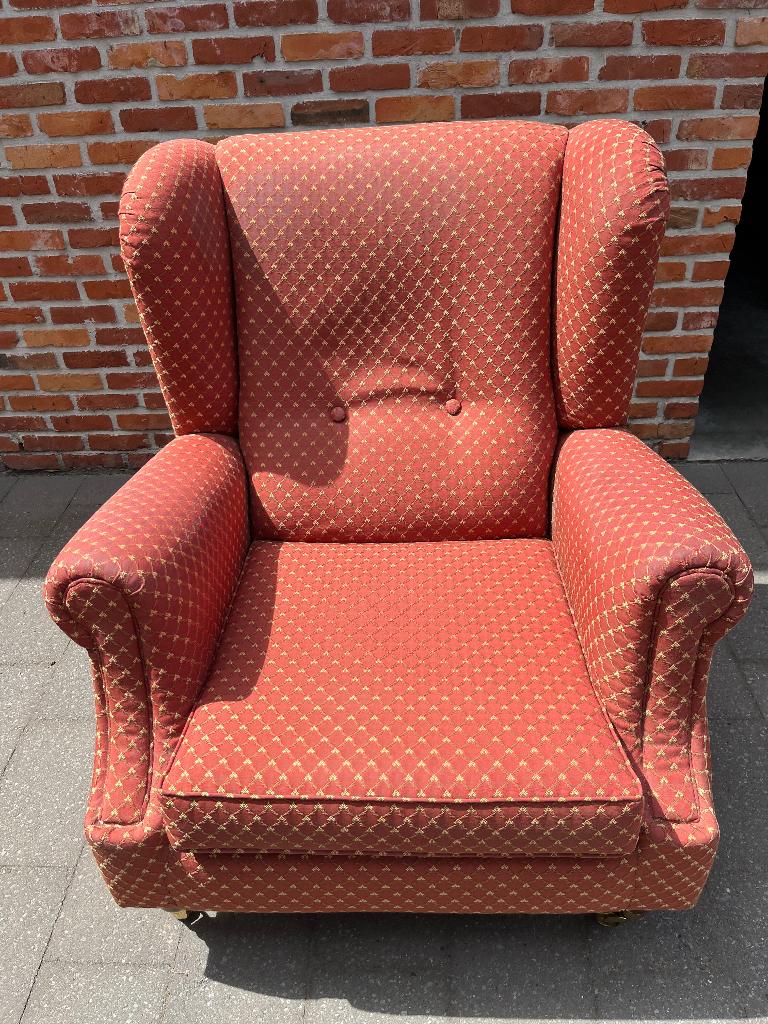 Oude oorfauteuil armchair relaxzetel, Ophalen