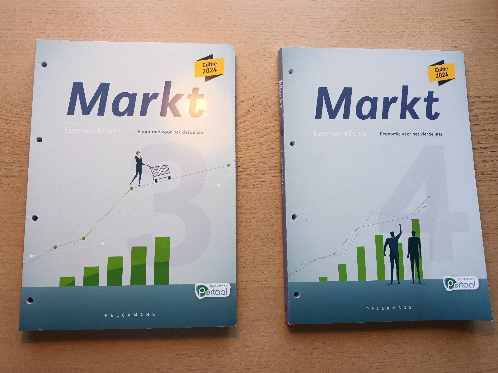 leerwerkboek markt 3 en 4, nooit gebruikt, Telecommunicatie, Datacommunicatie en VoIP, Ophalen, Zo goed als nieuw