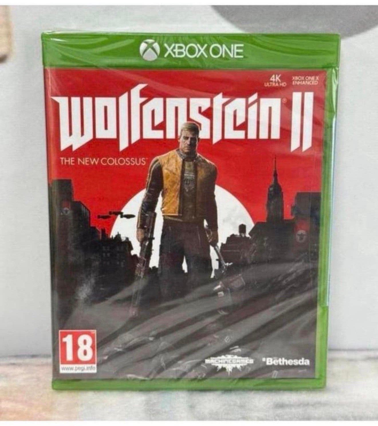 Wolfenstein II The New Colossus - Xbox One SEALED Nieuw !, Games en Spelcomputers, Ophalen of Verzenden, Nieuw, Shooter, Vanaf 18 jaar