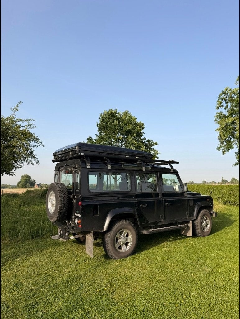 Land Rover Defender 110 TD4 - Lichte vracht -2011, Auto's, 90 kW, Stof, 4 cilinders, Electronic Stability Program (ESP)