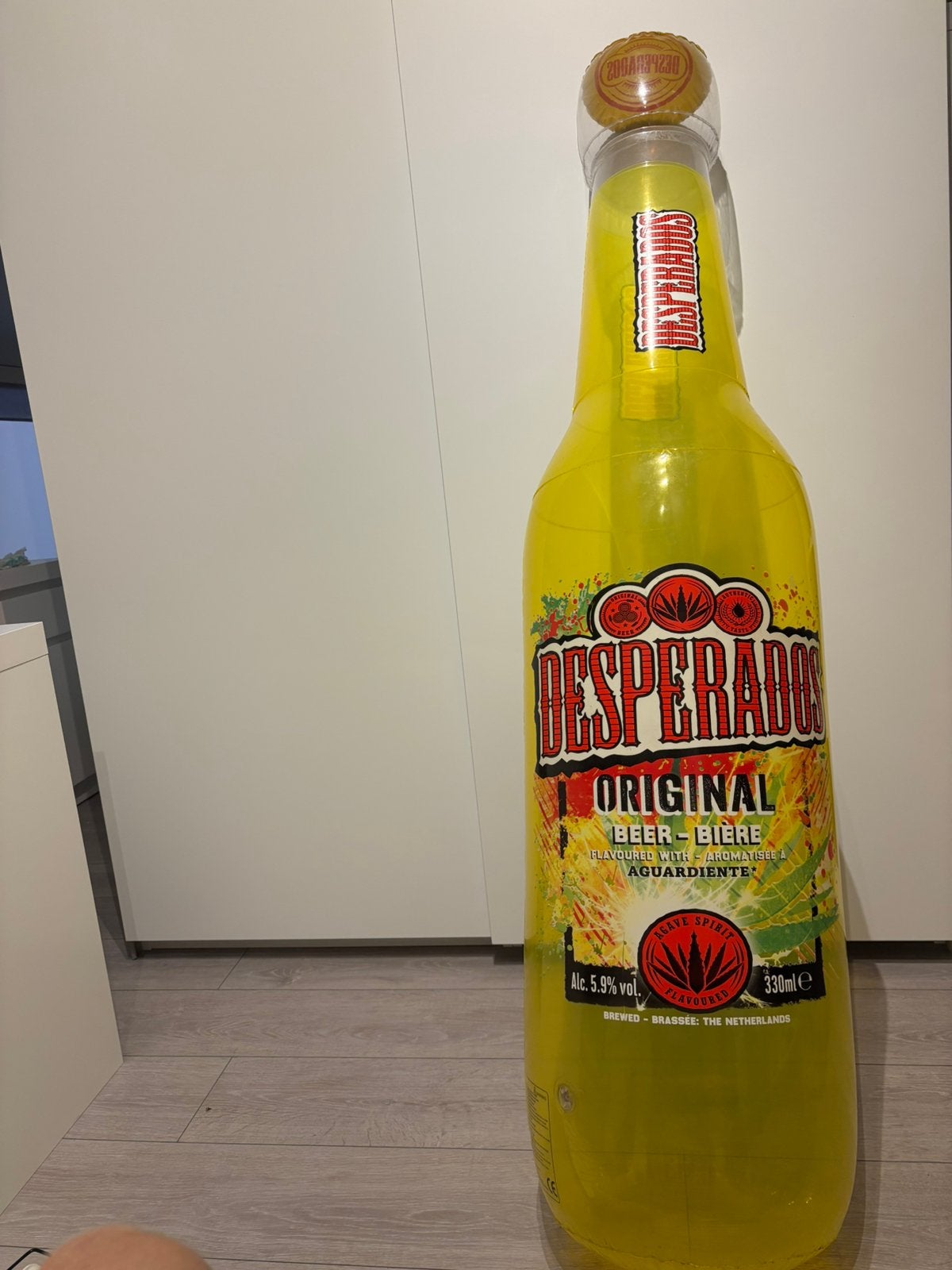 Desperados fles 1.50m, Verzamelen, Merken en Reclamevoorwerpen, Verzenden, Zo goed als nieuw