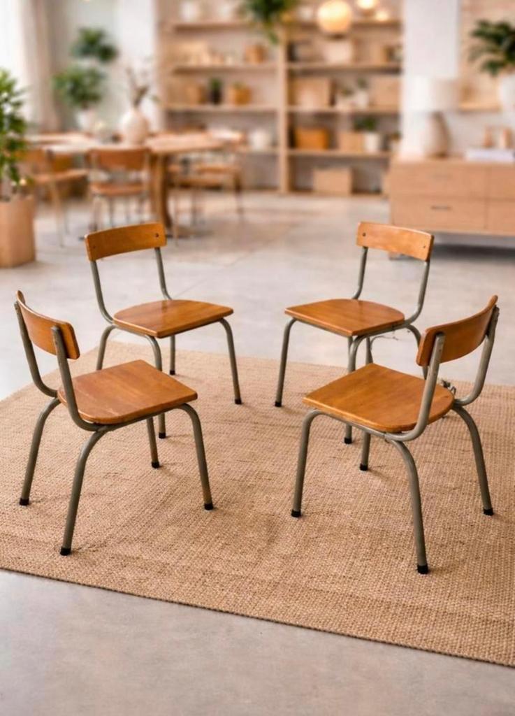 Mooie set Tubax stoeltjes, Ophalen, Zo goed als nieuw