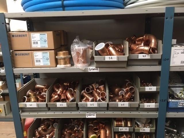 432. Geberit Mapress pers fittingen, Ophalen of Verzenden, Nieuw