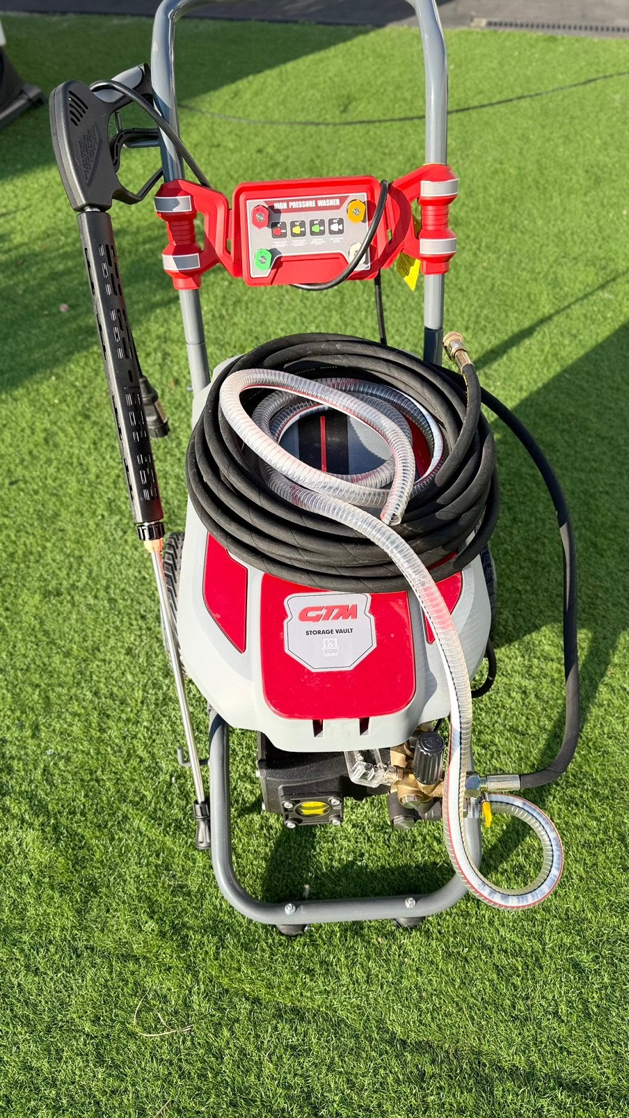 Nieuwe hoge druk reiniger, zware machine. 3700w!, Ophalen, Nieuw, Elektrisch, Met regelbare waterdruk