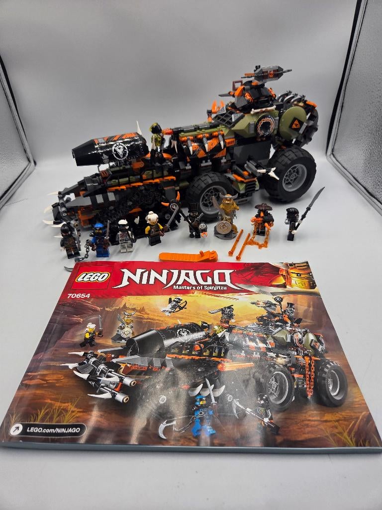 Lego Ninjago 70654 Dieselnaut, Ophalen of Verzenden, Zo goed als nieuw, Complete set, Lego