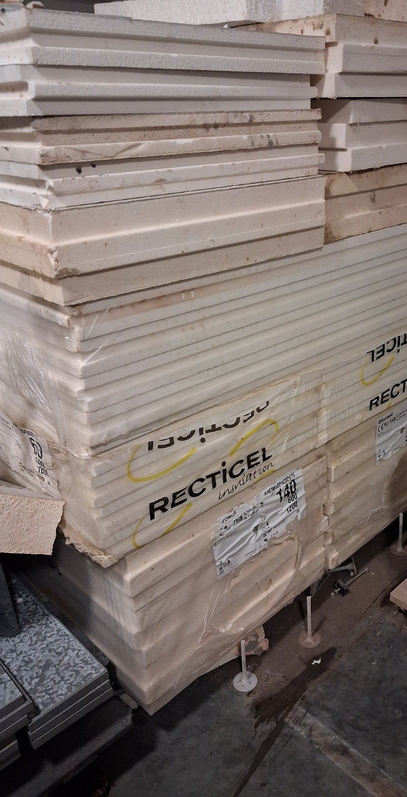 Recticel pur isolatie 140 / 8,64 m2, Enlèvement