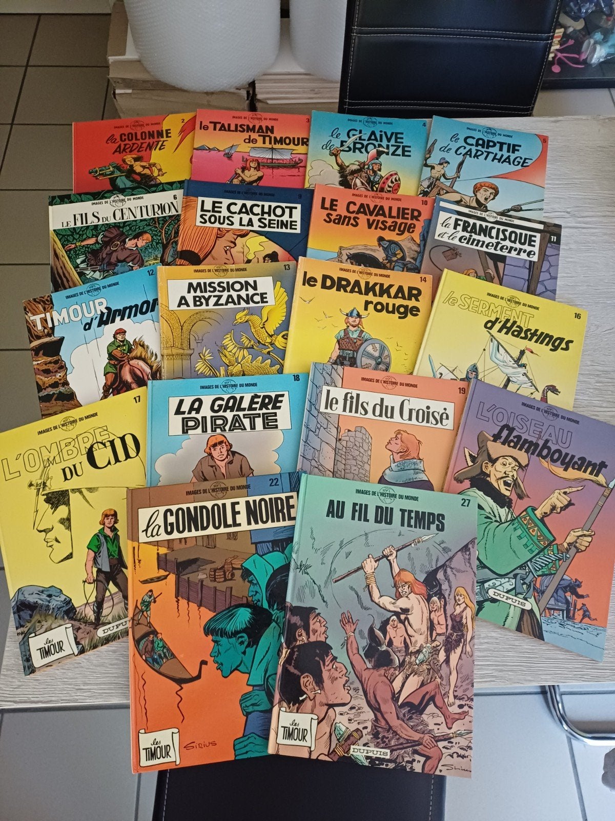 18 bd Timour, Livres, Plusieurs BD, Enlèvement ou Envoi, Comme neuf, Sirius