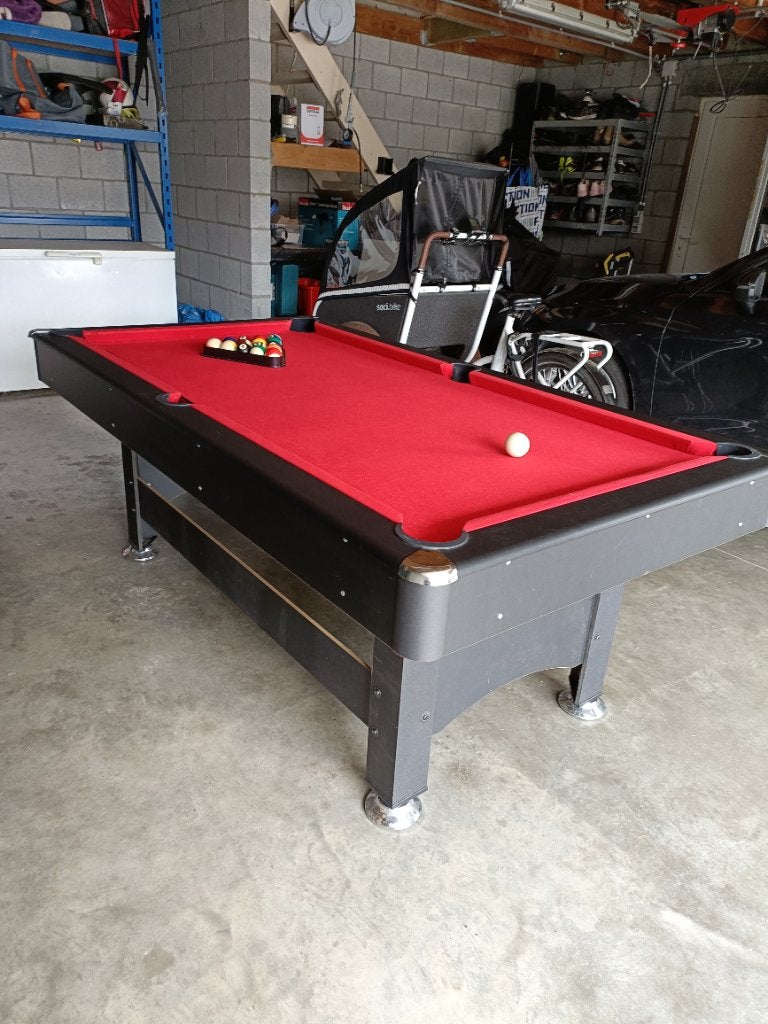 Pooltafel, Sports & Fitness, Billards & Billards américains, Enlèvement, Utilisé, Table de billard