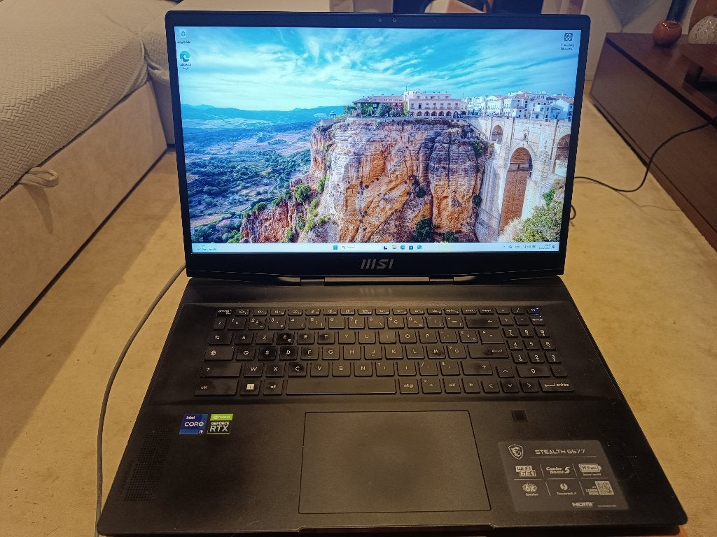 PC Gamer MSI Stealth GS77–i9–RTX3080–64 Go RAM–SSD 2To, MSI, 64 GB ou plus, Intel Core i9, Comme neuf
